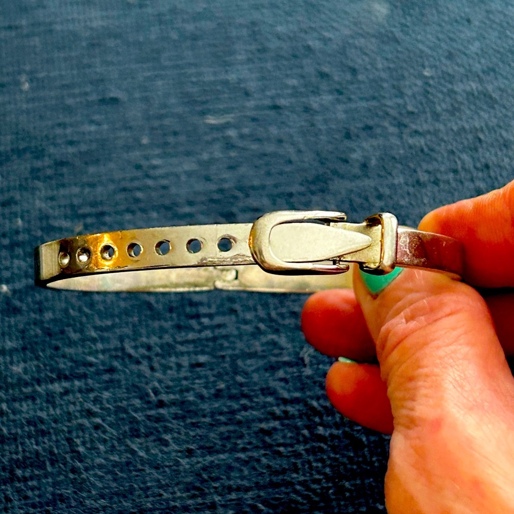 Adjustable Western Belt Bracelet